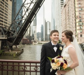Flowers by Nancy Krause Floral Design for Chicago Wedding of Colleen and Kristopher