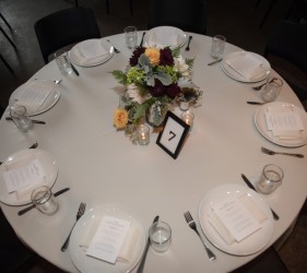Flowers by Nancy Krause Floral Design for Chicago Wedding of Colleen and Kristopher